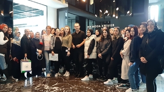 SUBÜ’nün moda öğrencileri teknik gezideydi