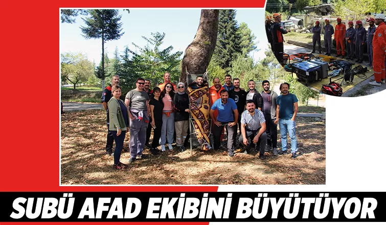 SUBÜ’nün yeni gönüllülerine AFAD eğitimi