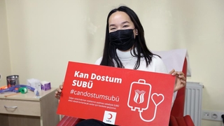 SUBÜ’ye kurumsal kan bağışçısı madalyası