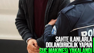 Suç makinesi dolandırıcı yakalandı
