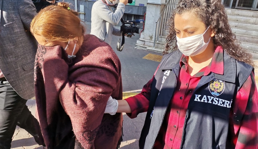 Suç makinesi kadın yakalandı