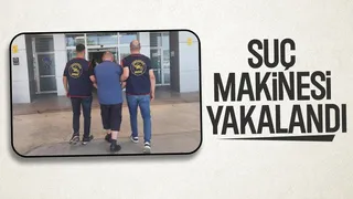 Suç makinesi saklandığı evde yakalandı