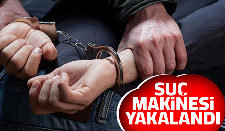 Suç makinesini jandarma yakaladı