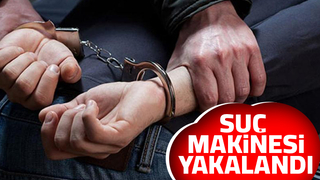 Suç makinesini jandarma yakaladı