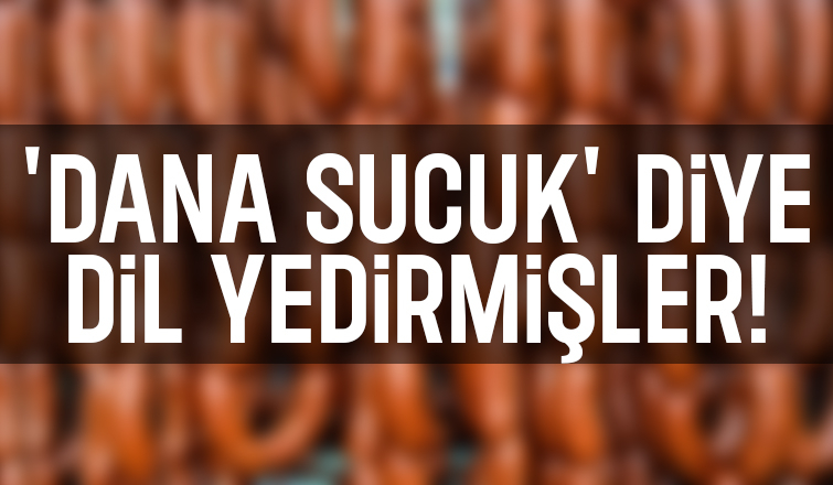 Sucukta, balda hile çıktı