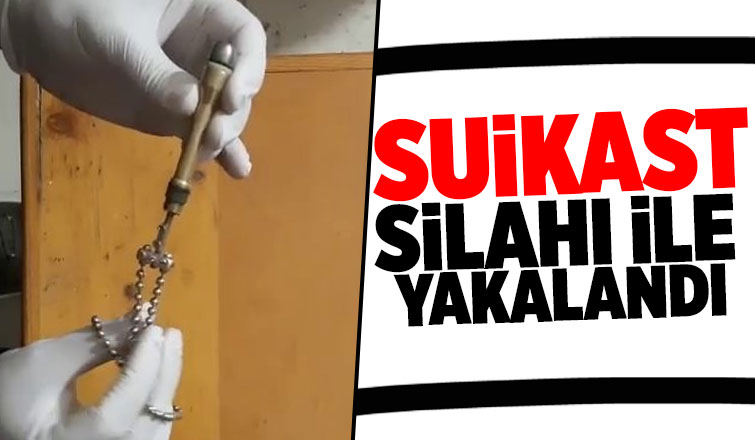 Suikast silahı ele geçirildi