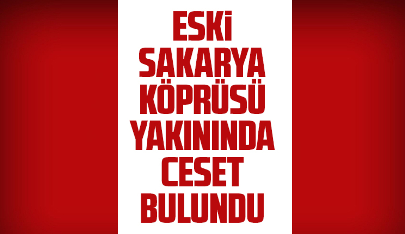 Sular çekildi ceset ortaya çıktı