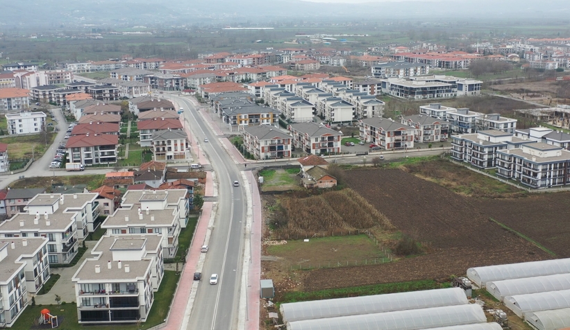 Süleyman Binek Caddesi’nde çalışmalar devam ediyor