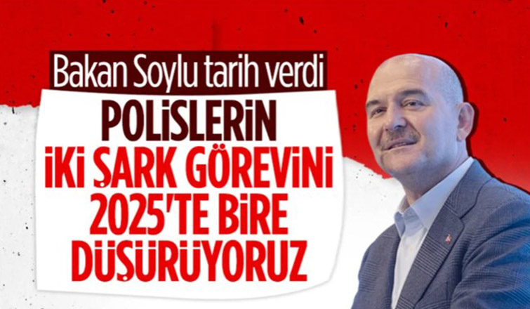 Süleyman Soylu’dan polislere: Çocuklarımızın emaneti sizdedir