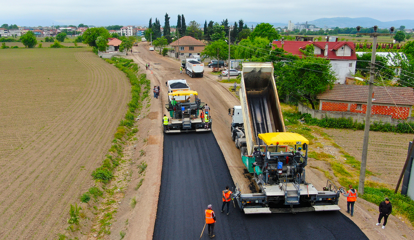 Süleymanbey'de asfalt çalışmaları tamamlandı