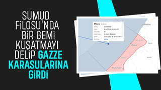 Sumud Filosu'nda bir gemi Gazze kara sularına girmeyi başardı