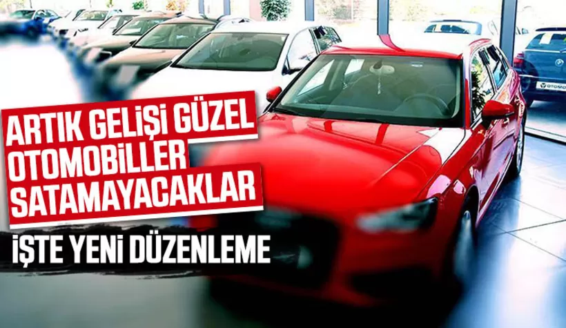 Suni artış yaşanan otomotivde yeni düzenleme