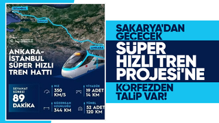 Süper Hızlı Tren projesi ile ilgili yeni gelişme
