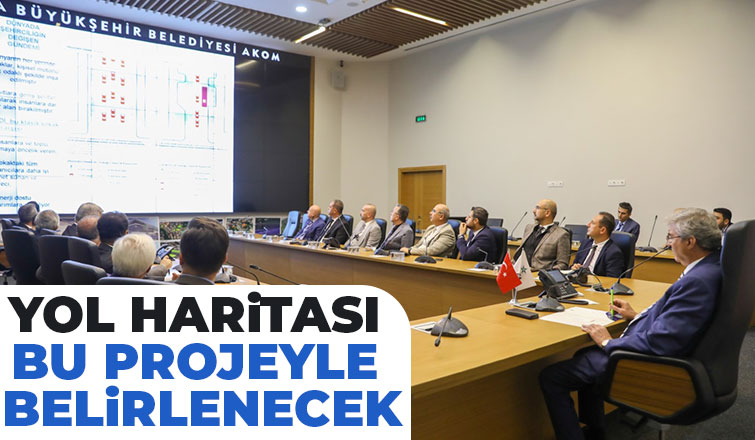 Sürdürülebilir Kentsel Hareketlilik Planı ve Yol haritası bu projeyle belirlenecek