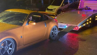 Sürekli drift atan sürücü bu kez hastaneye sevk edildi