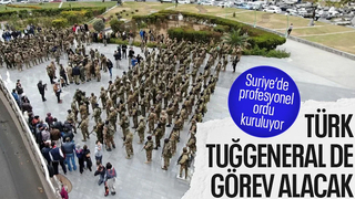 Suriye'de yeni dönem: Profesyonel orduya Türk imzası