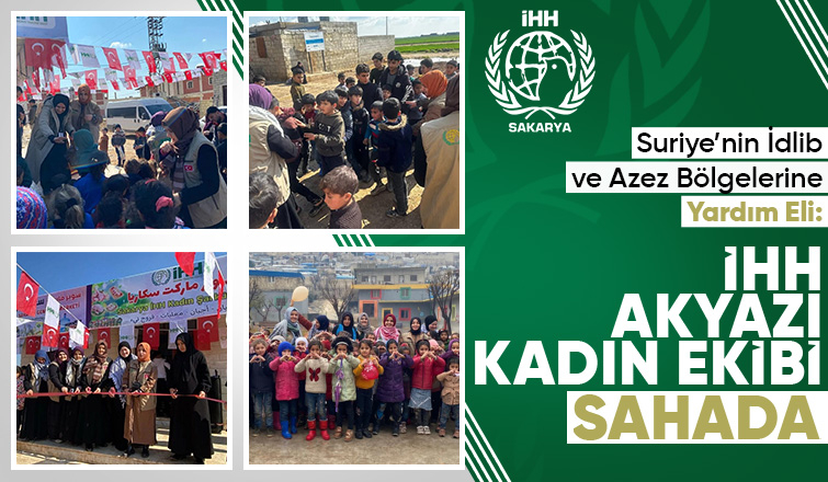 Suriye'nin İdlib ve Azez Bölgelerine Yardım Eli