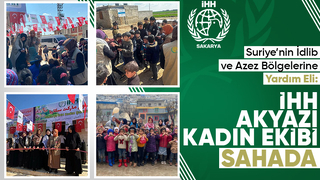 Suriye'nin İdlib ve Azez Bölgelerine Yardım Eli