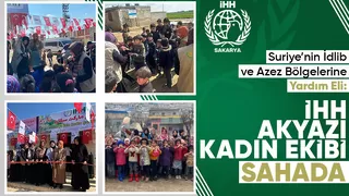 Suriye'nin İdlib ve Azez Bölgelerine Yardım Eli