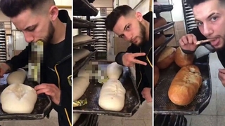 Süt banyosu ve dönerle danstan sonra şimdi fırında rezalet