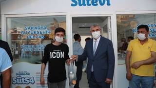 Süt54 Erenler satış ofisi açıldı