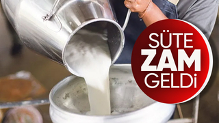 Süte zam yapıldı