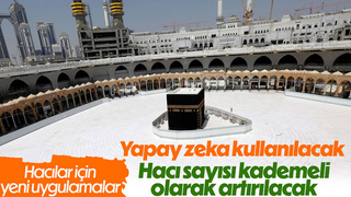 Suudi Arabistan'dan yapay zekalı hac planı