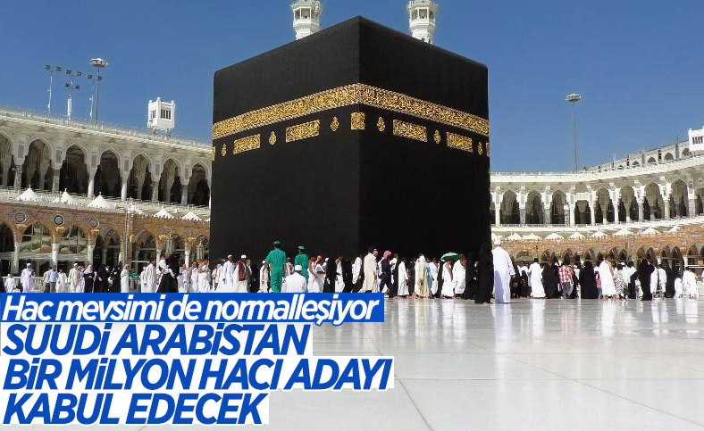 Suudi Arabistan hac kontenjanını bir milyona çıkardı