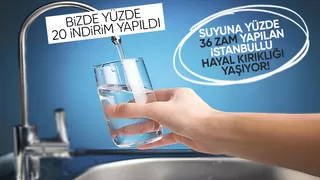 Suyu Melen'den alan İstanbullu suyu yüzde 36 zamlı tükececek