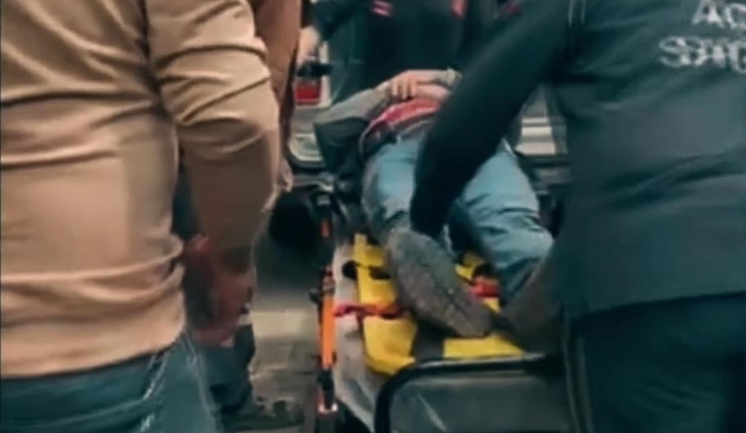 Tadilat sırasında ölümden döndü