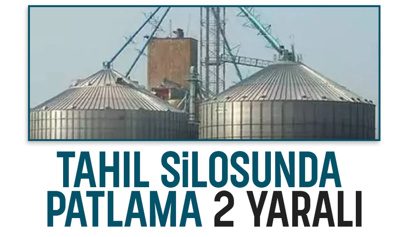Tahıl silosunda patlama