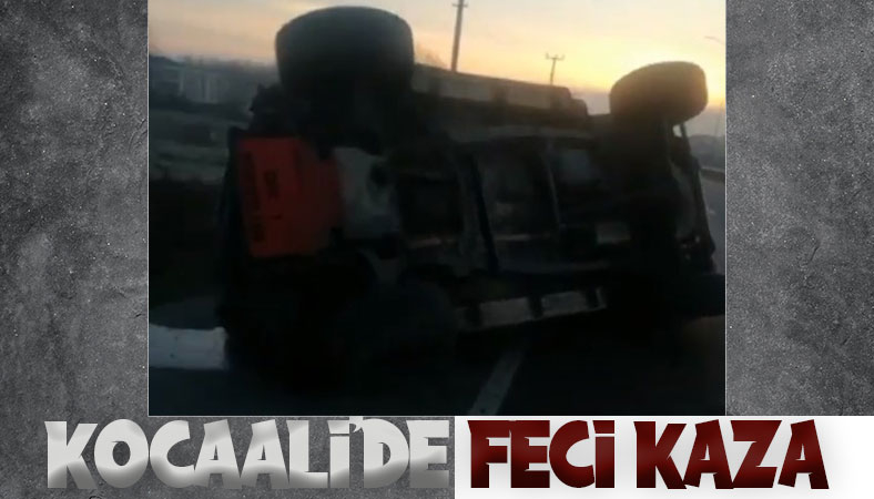 Takla atan aracın sürücüsü yaralandı