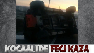 Takla atan aracın sürücüsü yaralandı