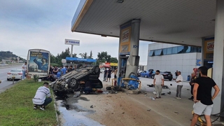 Takla atıp istasyona daldı