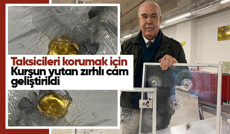 Taksicileri zırhlı cam koruyacak