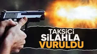 Taksiciye silahlı saldırı