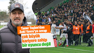 Taner Taşkın'dan Zeki Yavru'ya yanıt