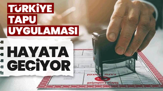 Tapuda yeni dönem; Uygulama yolda