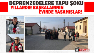 Tapular karıştı; Yıllarca başkasının evinde yaşamışlar!