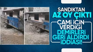 Taraklı bu olayı konuşuyor: Seçim öncesi verdiği demirleri geri mi aldırdı?