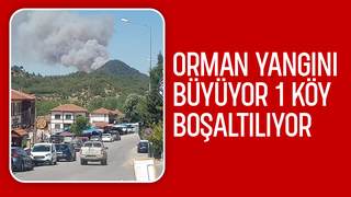 Taraklı'da alevlerin tehdit ettiği köy boşaltılıyor