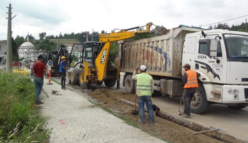 Taraklı'da doğalgaz sevinci