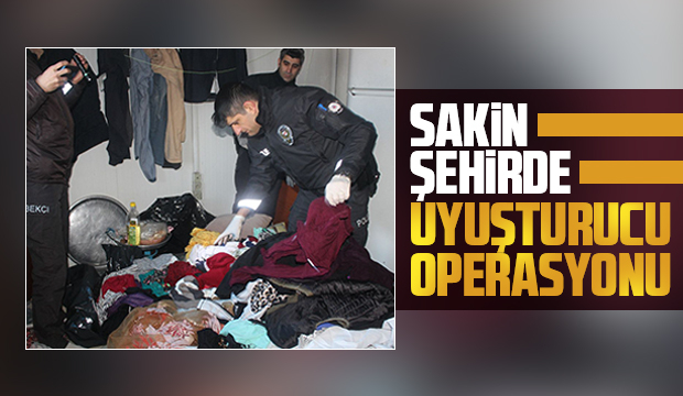 Taraklı'da uyuşturucu operasyonu