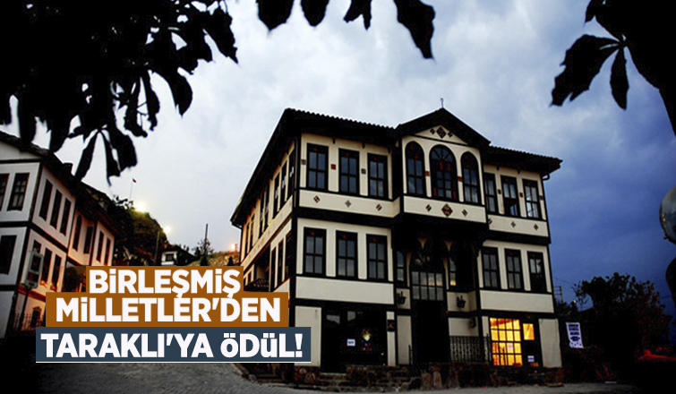 Taraklı'ya büyük ödül