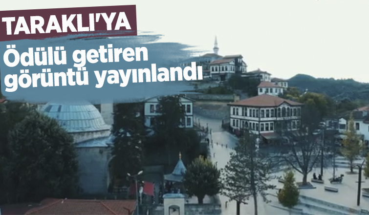 Taraklı'ya ödülü getiren görüntü yayınlandı