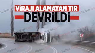 Taraklı yolunda korkutan kaza