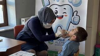 Taraklı’da anaokulu öğrencilerine diş taraması