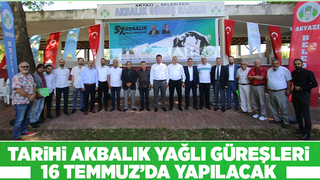 Tarihi Akbalık Yağlı Güreşleri 16 Temmuz’da yapılacak