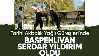 Tarihi Akbalık Yağlı Güreşleri yapıldı