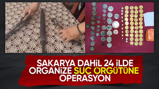 Tarihi eser kaçakçılığı operasyonu Sakarya'ya uzandı